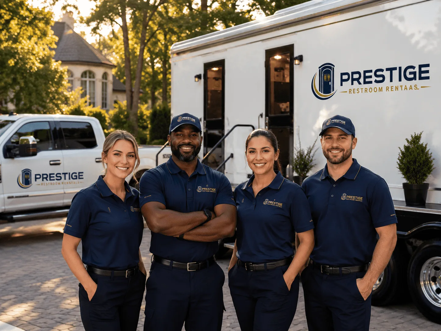Trusted Luxury Portable Restrooms company in Guston, KY